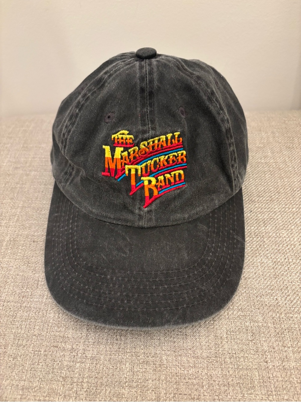 Marshall Tucker Band Tour Charcoal Grey Hat/Cap Adjustable 100% Cotton